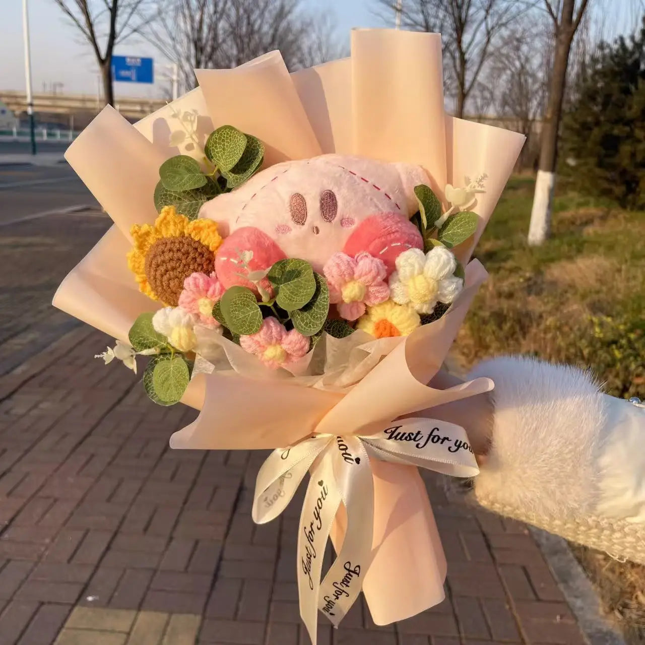 Adorable Star Kirby Plush Bouquet