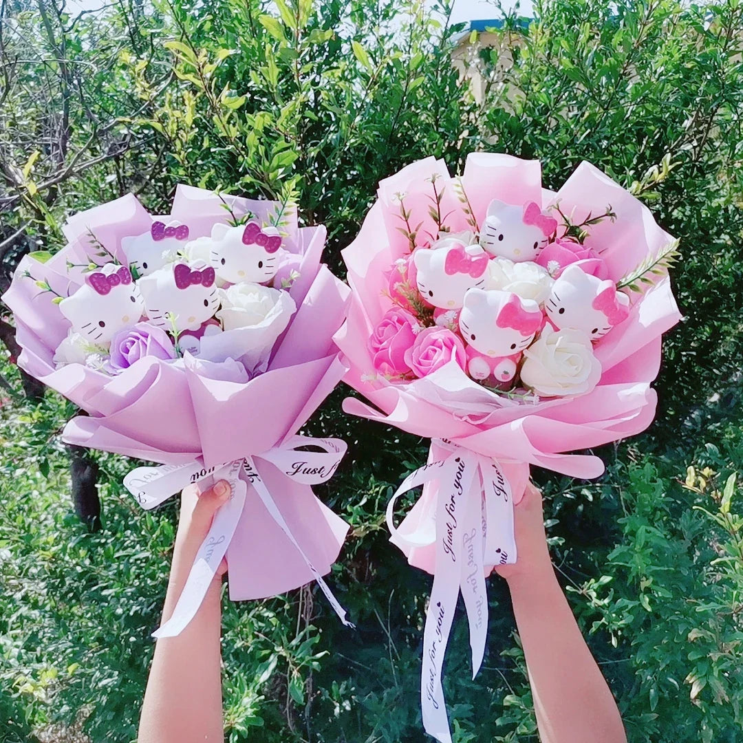 Hello Kitty Plush Bouquet Gift