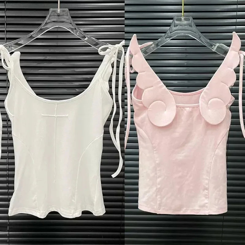 Sweet Angel Wing Tank Tops
