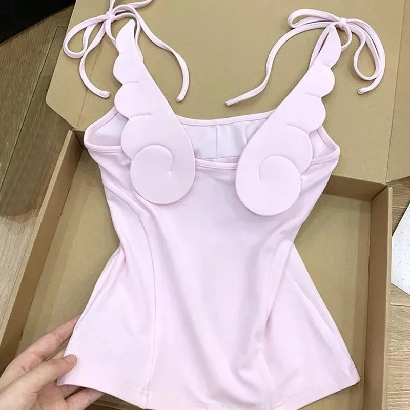 Sweet Angel Wing Tank Tops