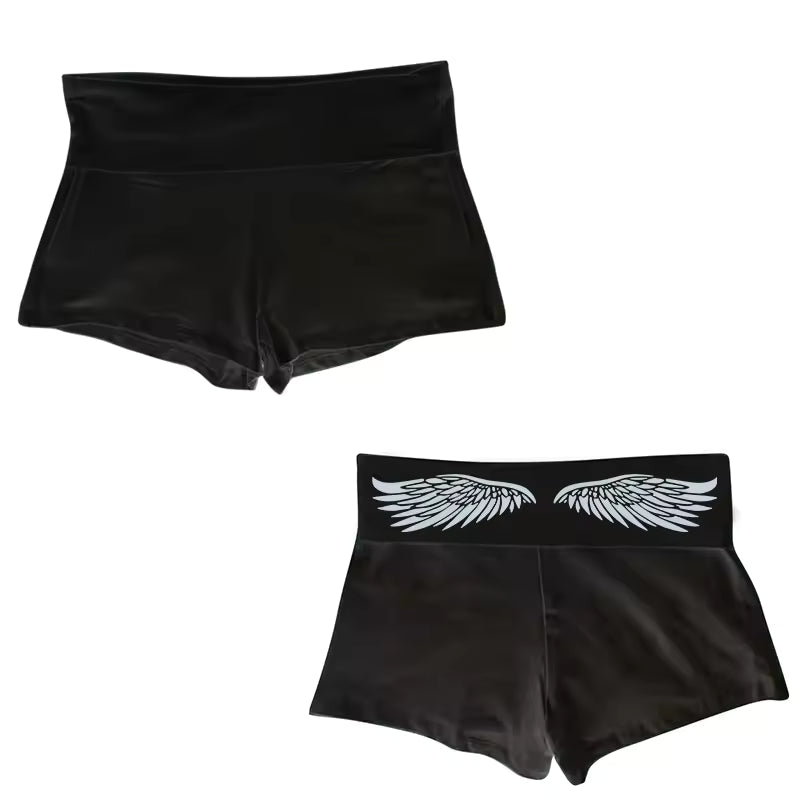 Chic Angel-Wing Hot Shorts