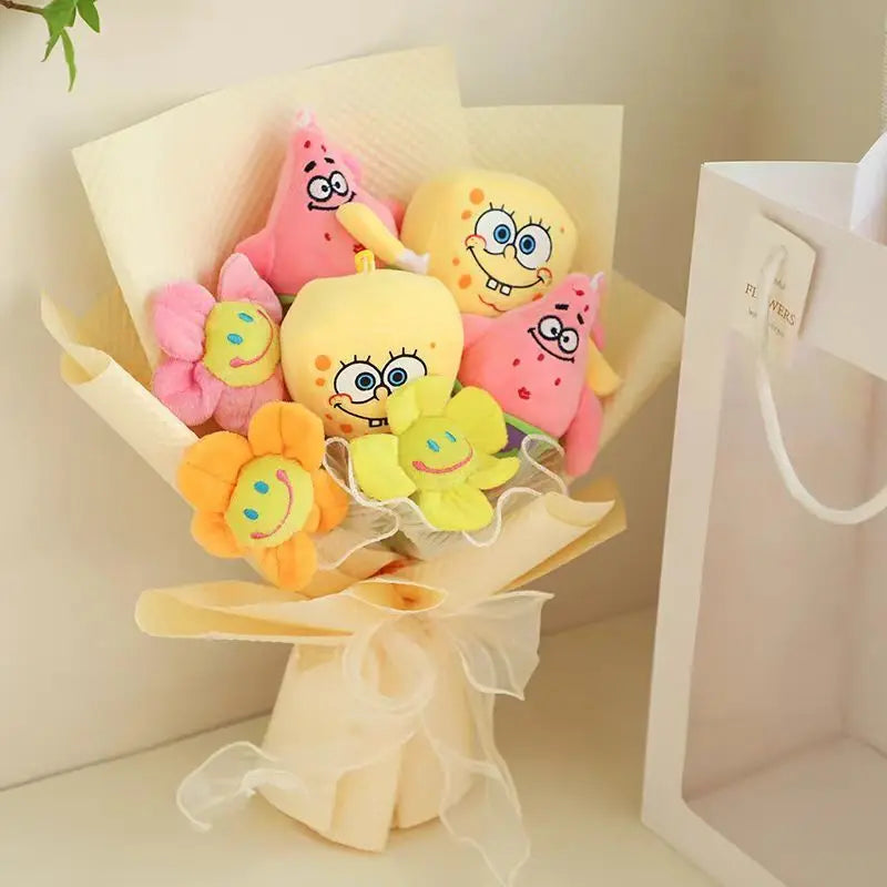 SpongeBob & Patrick Plush Bouquet