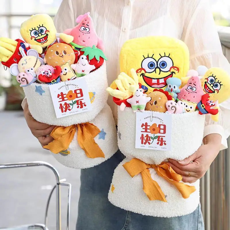 SpongeBob & Patrick Plush Bouquet