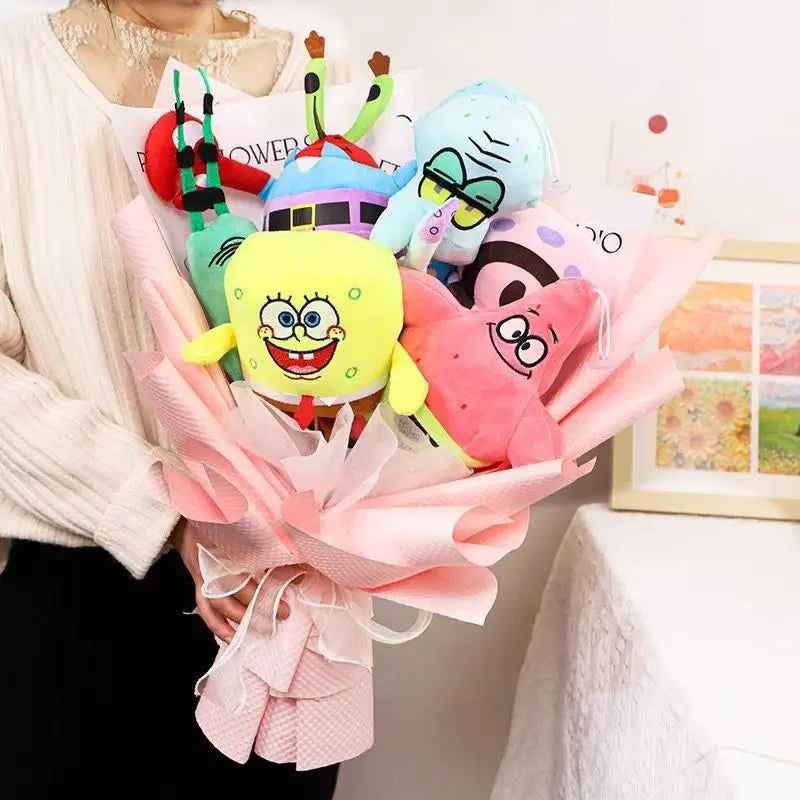 SpongeBob & Patrick Plush Bouquet